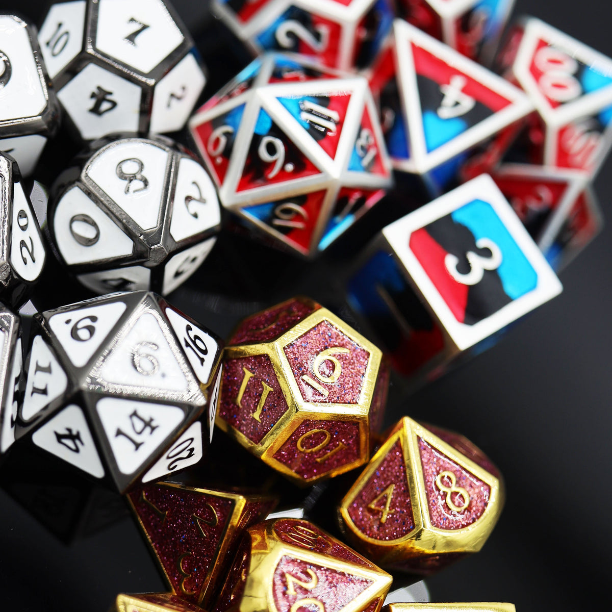 Foam Brain Metal Dice Foam Brain Games