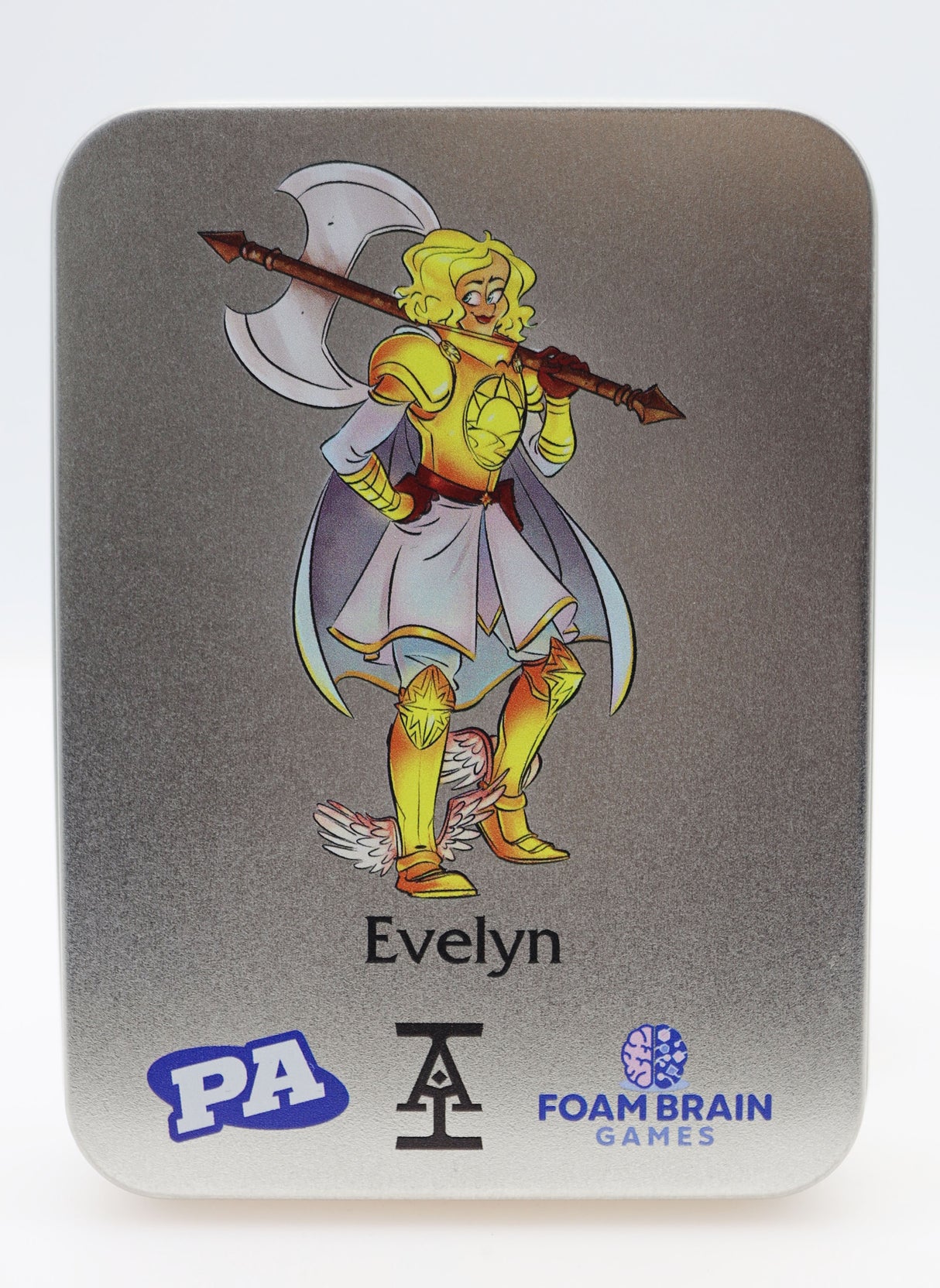 Acquisitions Inc Character Dice: Evelyn (2nd Edition) Metal Dice Foam Brain Games