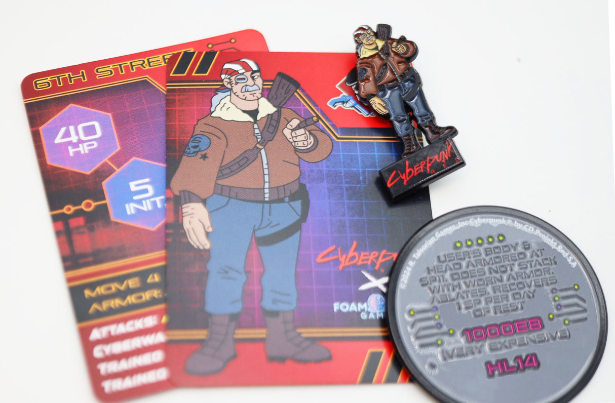 Cyberpunk RED: Gangs and Gear Mystery Loot Mystery Loot Foam Brain Games