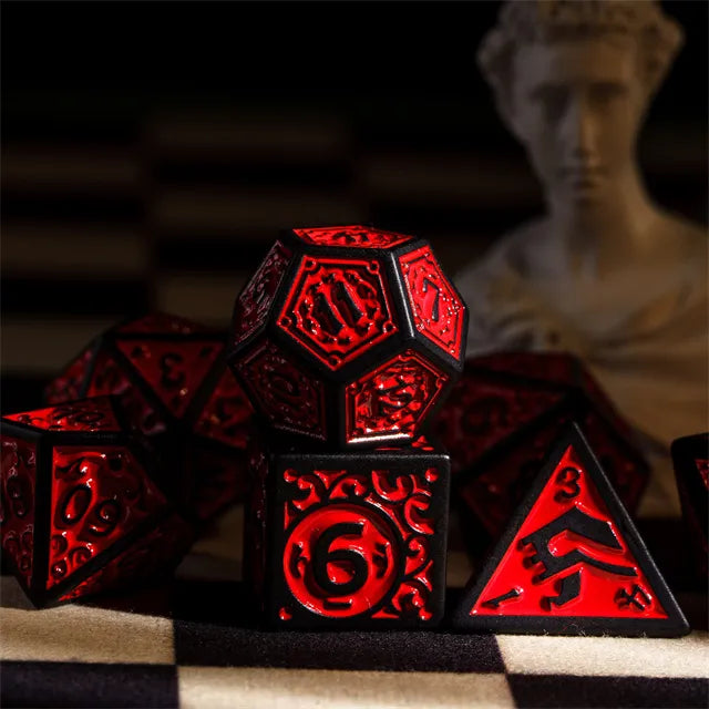 Bloodthirst RPG Dice Set Plastic Dice Foam Brain Games