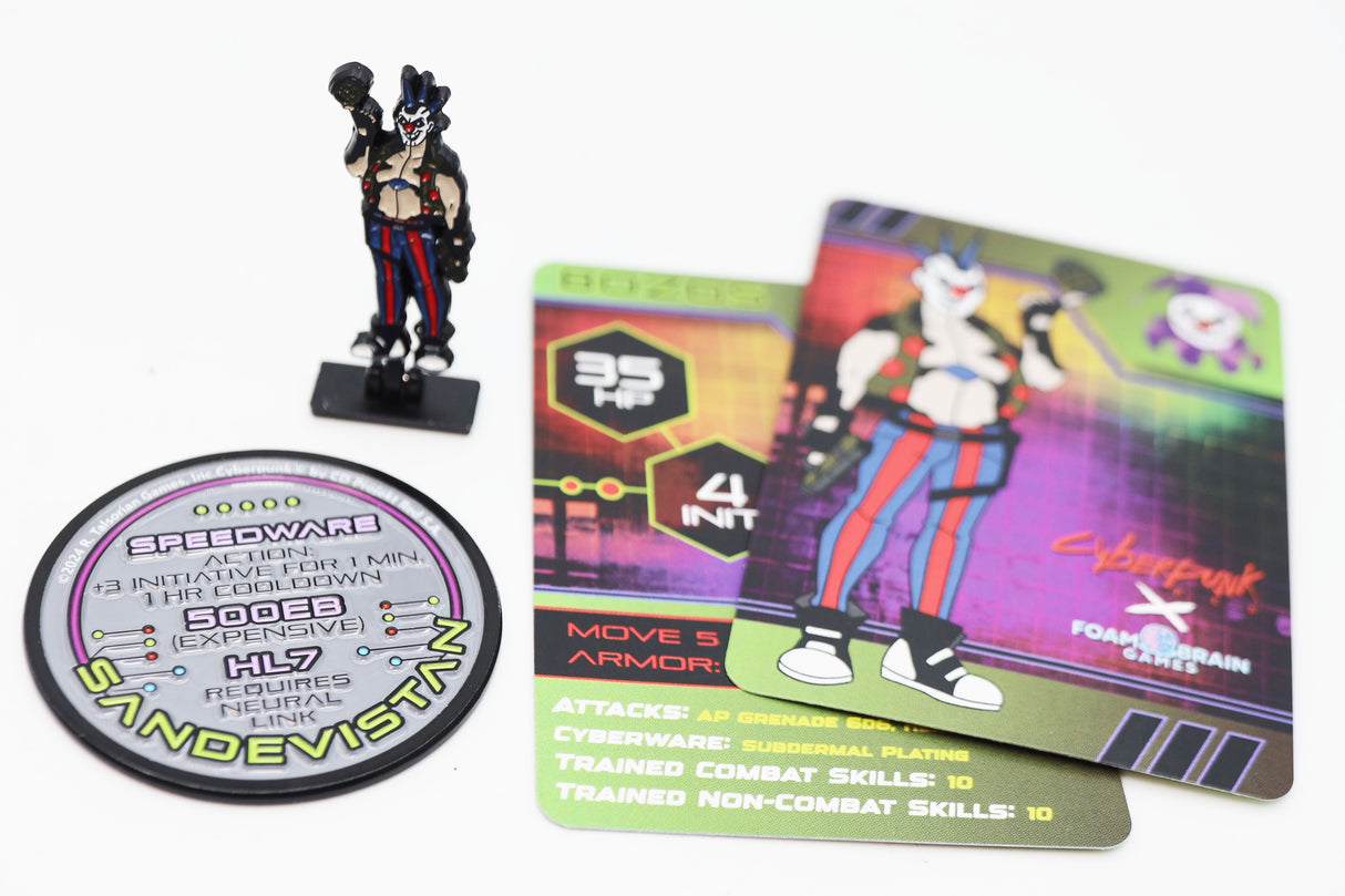 Cyberpunk RED: Gangs and Gear Mystery Loot Mystery Loot Foam Brain Games