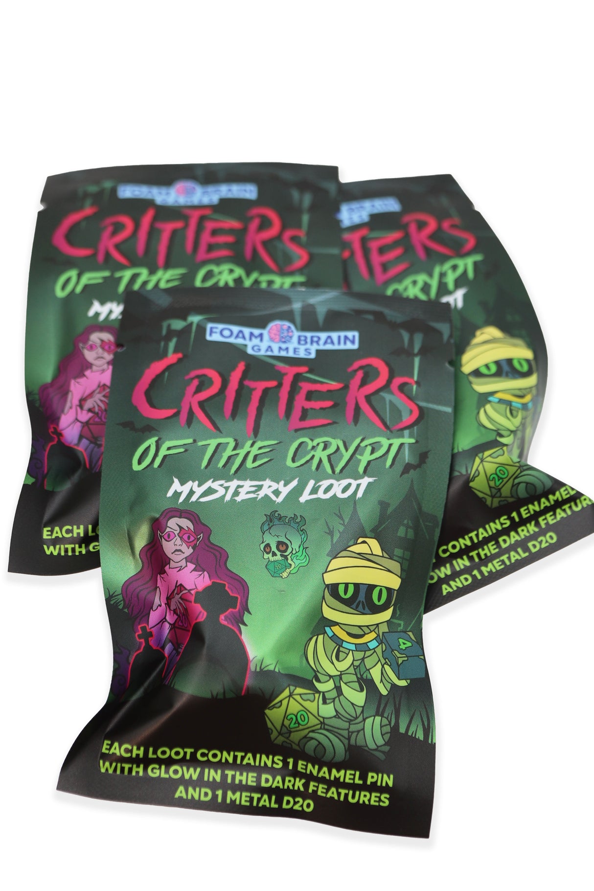 Mystery Loot: Critters of the Crypt Mystery Loot Foam Brain Games