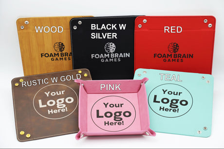 Custom Laser Engraved Snap Tray Dice Tray Foam Brain Games - Custom Production Services