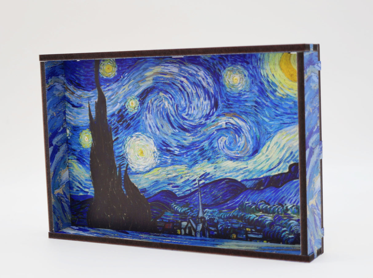 Chromatic Dice Tray - Starry Night Dice Tray Foam Brain Games