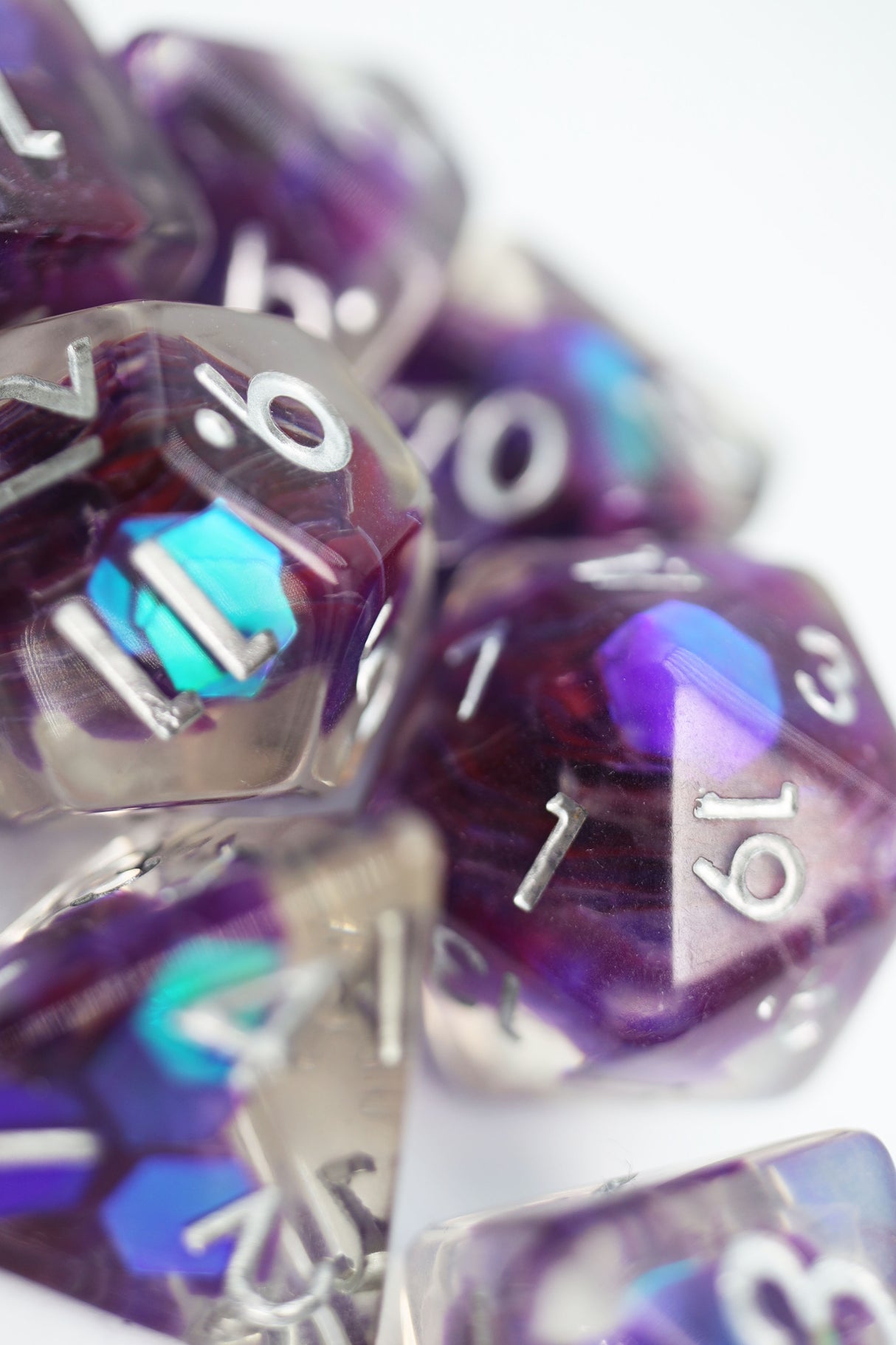 Melusine Marvel RPG Dice Set Plastic Dice Foam Brain Games