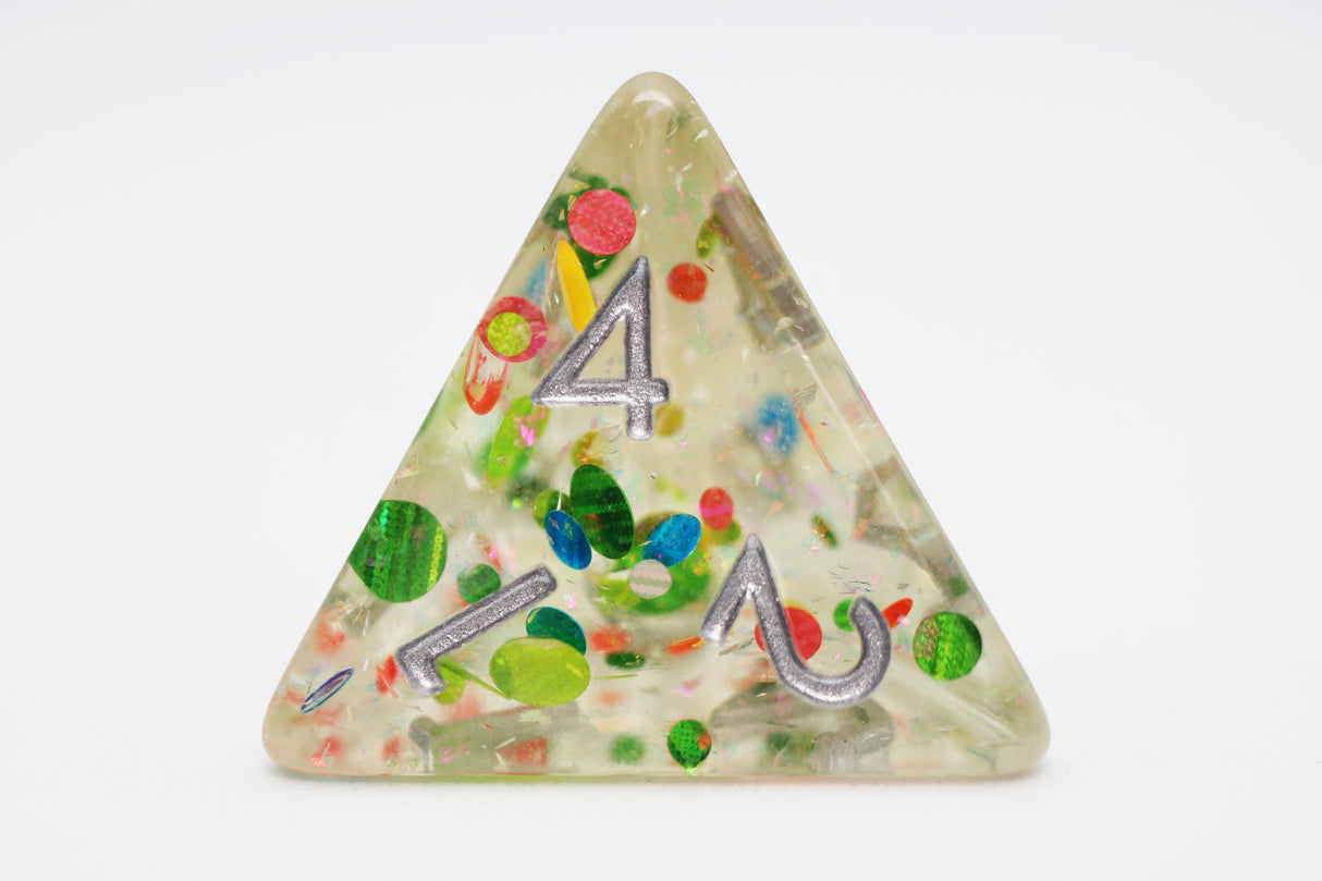 It's A Party! RPG Dice Set Plastic Dice Foam Brain Games