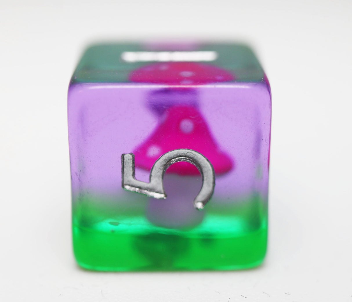 Fae Mushrooms RPG Dice Set Plastic Dice Foam Brain Games