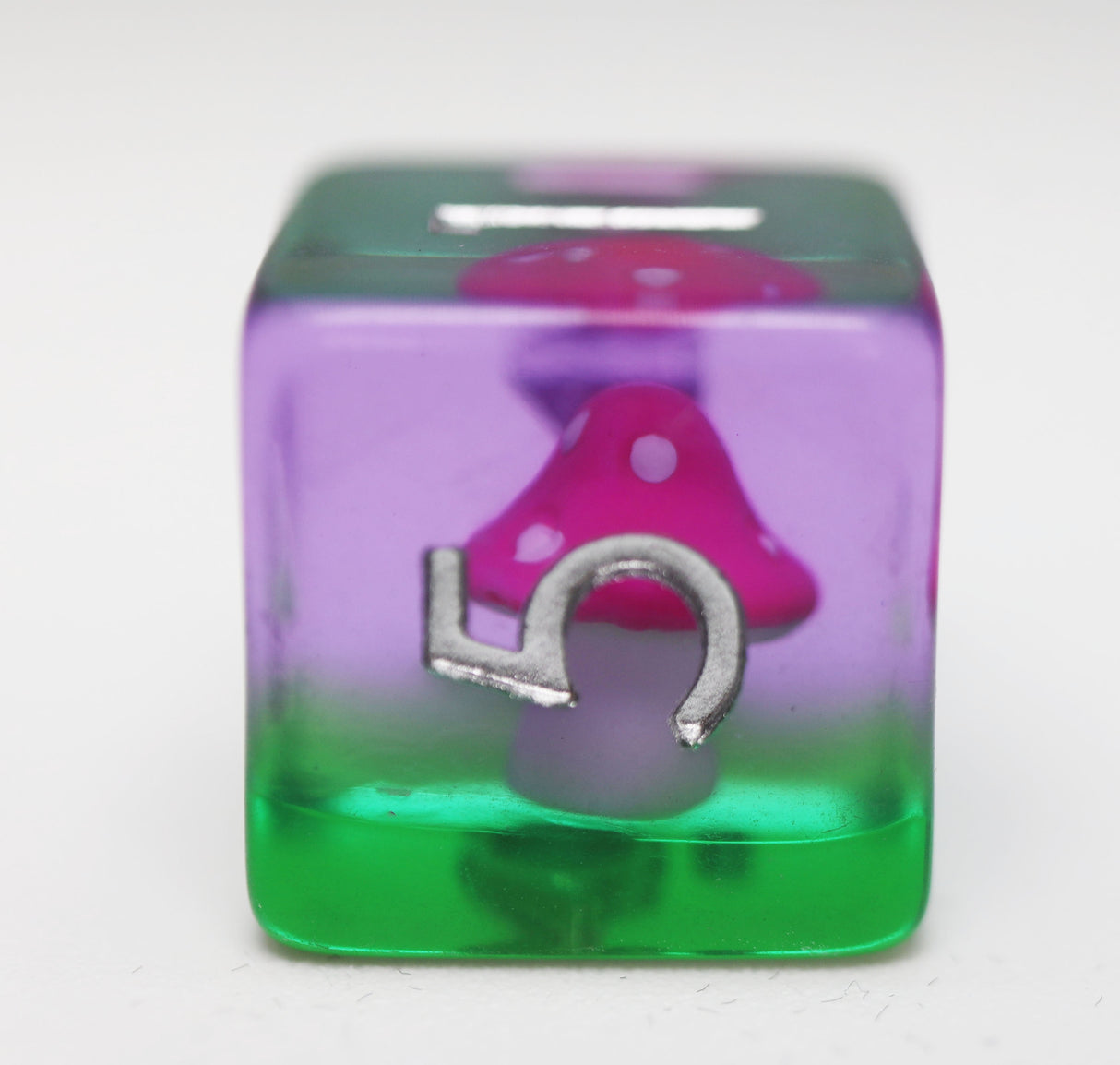 Fae Mushrooms RPG Dice Set Plastic Dice Foam Brain Games