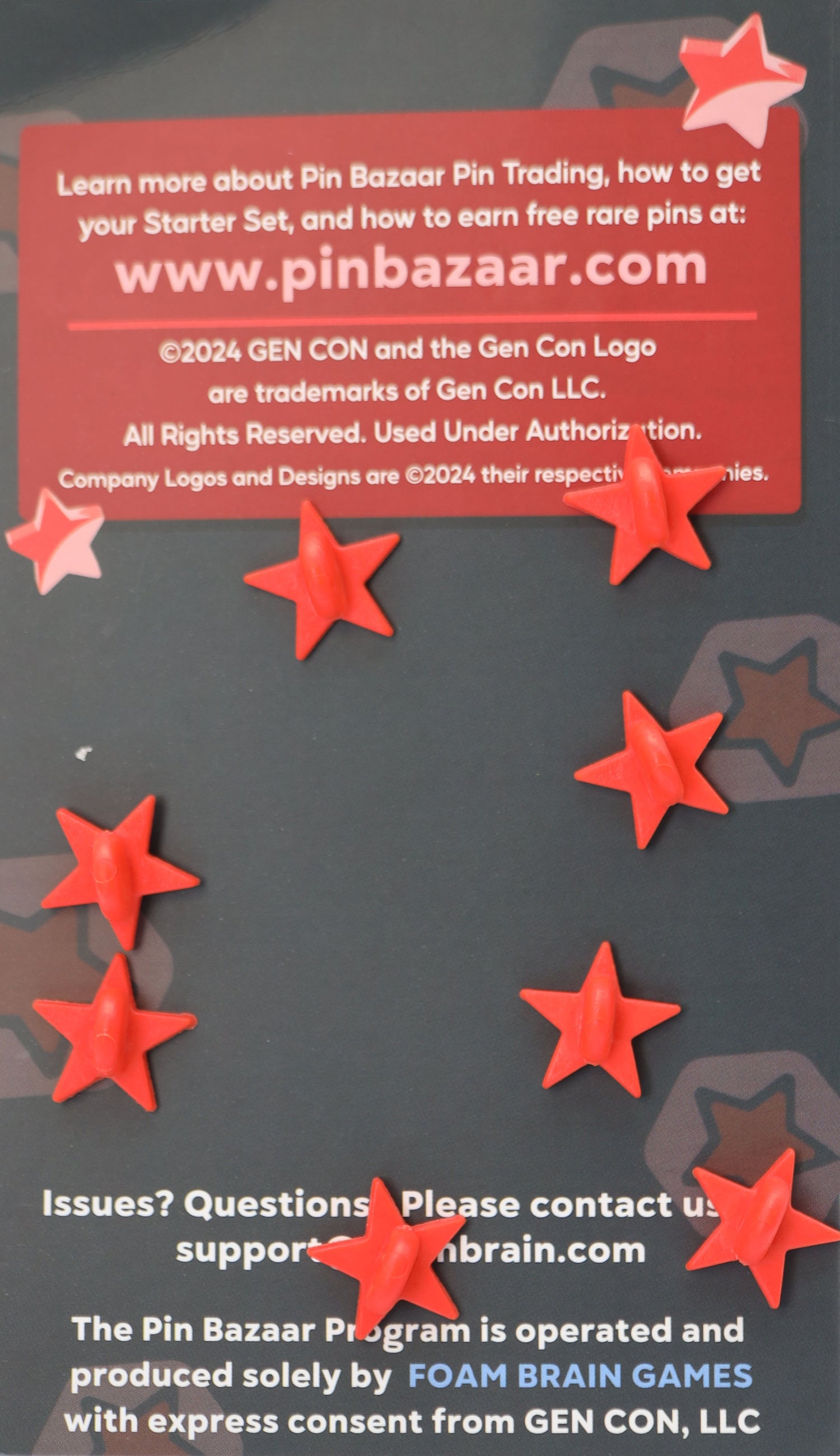 Pin Bazaar: Gen Con 2024 Starter Set Enamel Pin Pin Bazaar