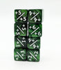 +1/+1 Pearl Green Counters for Magic - Set of 8 Plastic Dice Foam Brain Games