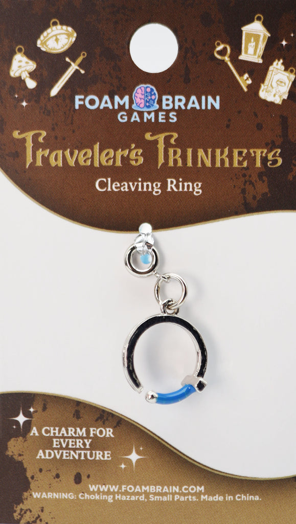 Traveler's Trinkets: Cleaving Ring Charm Jewelry Foam Brain Games