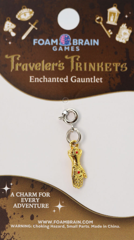 Traveler's Trinkets: Enchanted Gauntlet Charm Jewelry Foam Brain Games