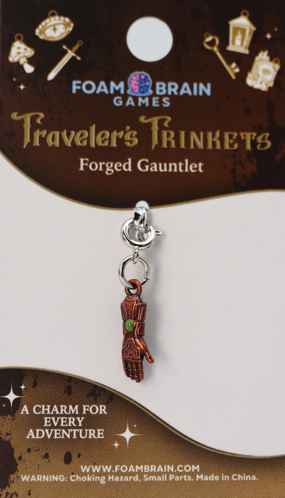Traveler's Trinkets: Forged Gauntlet Charm Jewelry Foam Brain Games