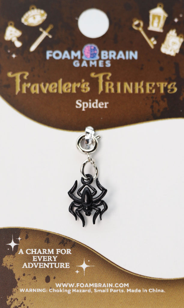 Traveler's Trinkets: Spider Charm Jewelry Foam Brain Games