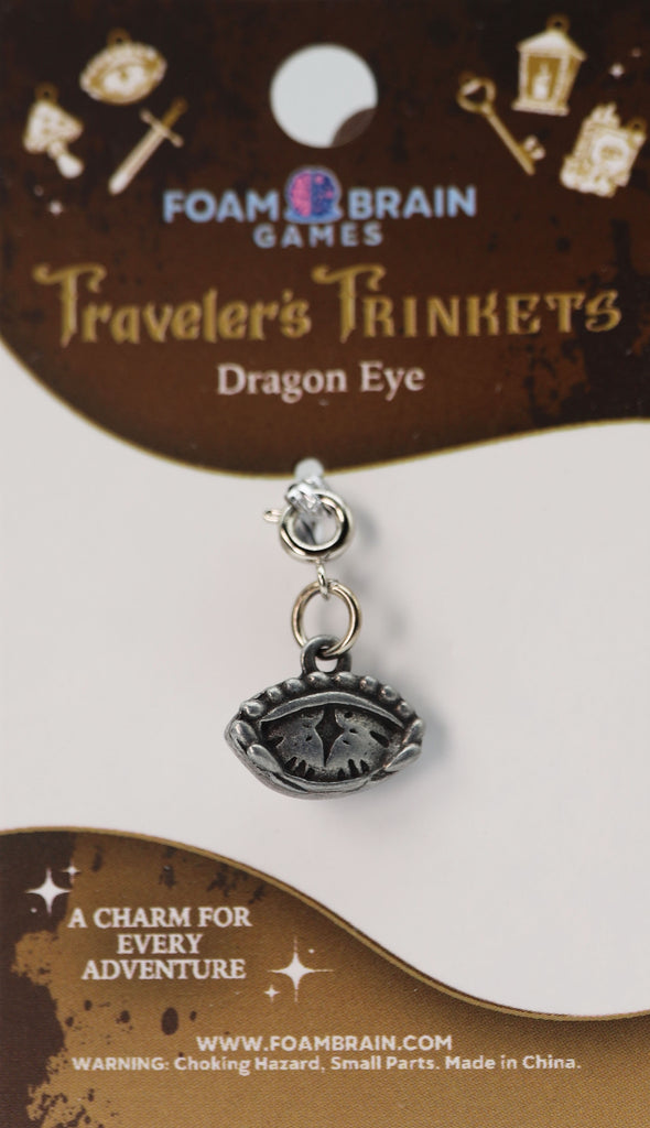 Traveler's Trinkets: Dragon Eye Charm Jewelry Foam Brain Games