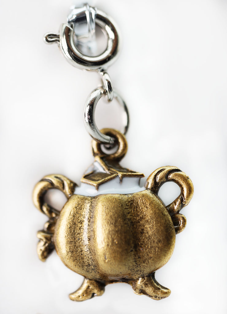 Traveler's Trinkets: Pumpkin Sugar Bowl Charm Jewelry Foam Brain Games