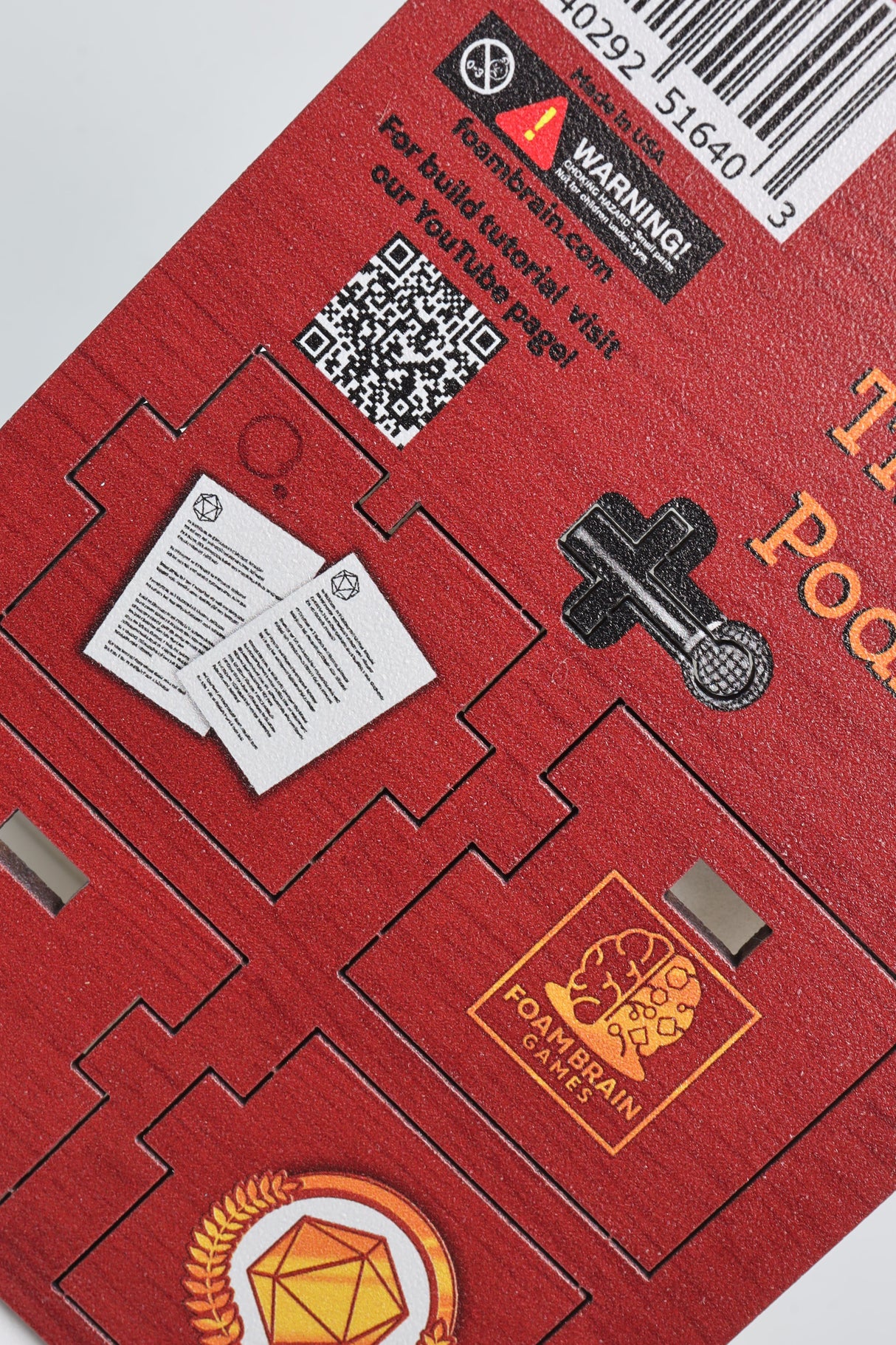 Flat Pack Toys: Dice Podium Flat Pack Toys Foam Brain Games