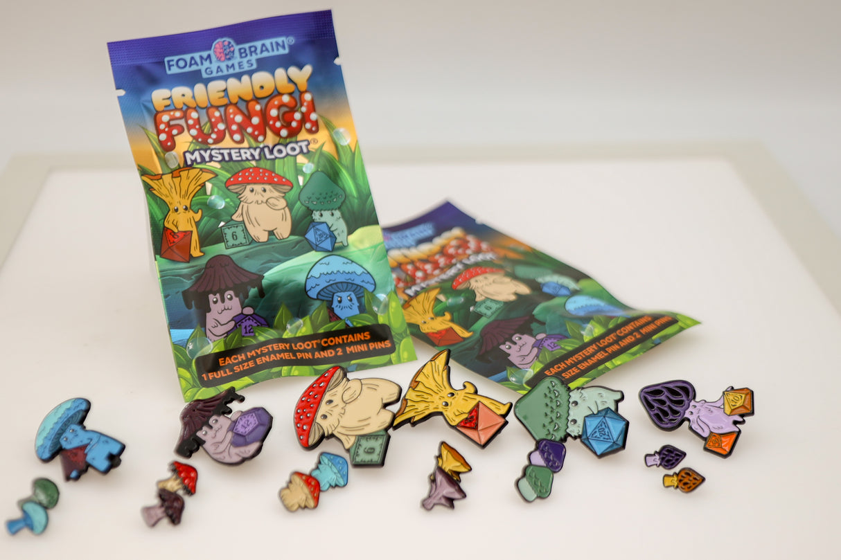 Mystery Loot: Friendly Fungi Mystery Loot Foam Brain Games