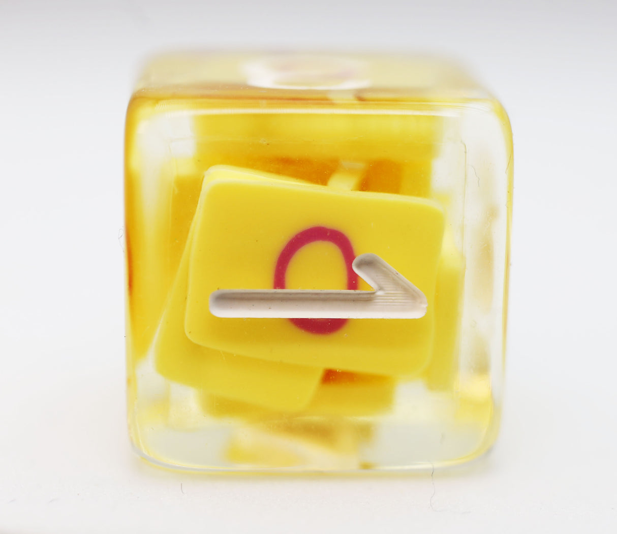 Pride Flag Single D6 Plastic Dice Foam Brain Games