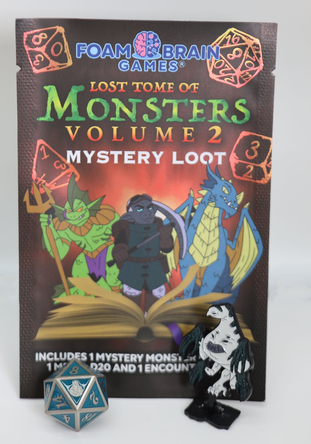 Mystery Loot: Lost Tome of Monsters 2 Mystery Loot Foam Brain Games