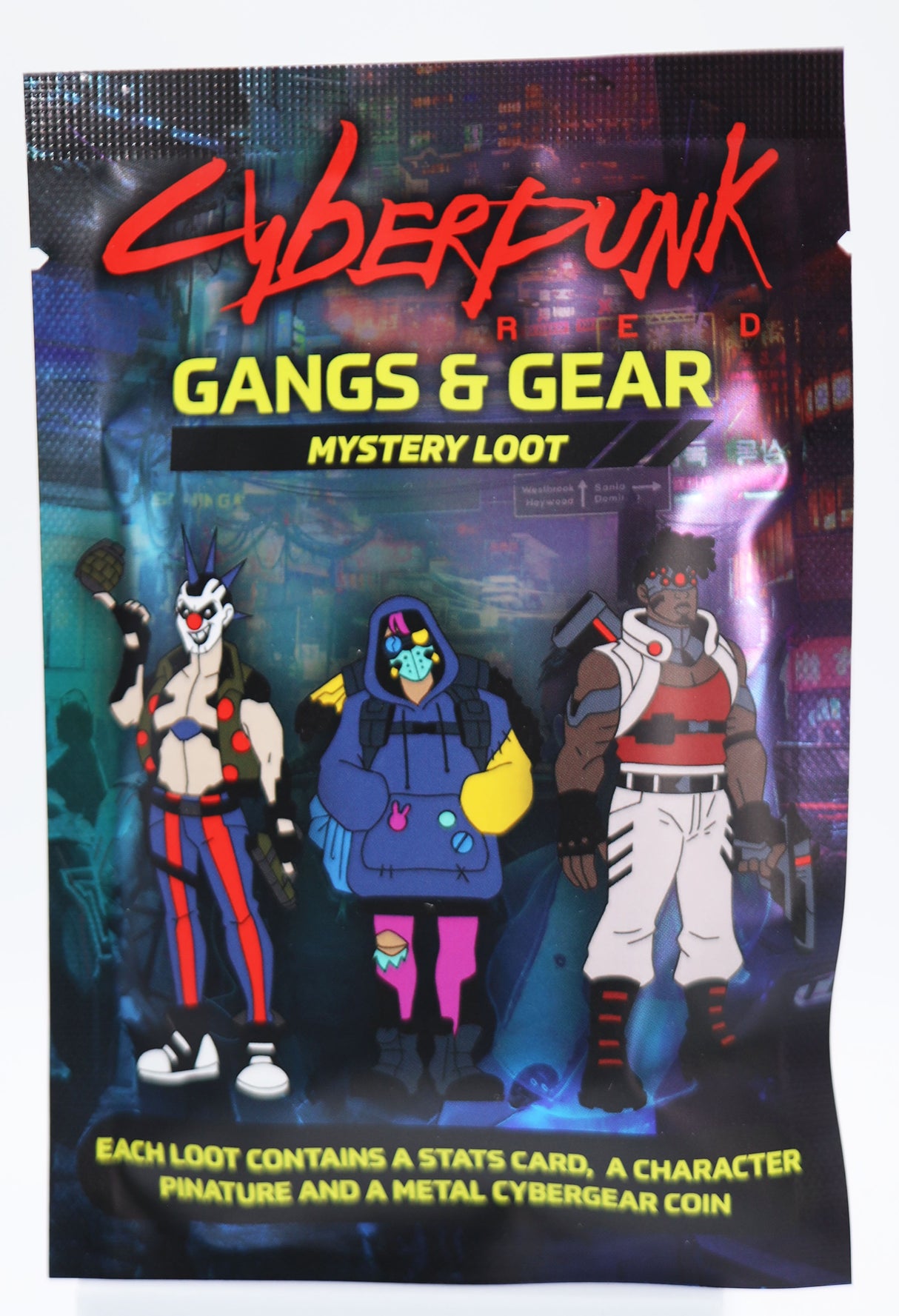 Cyberpunk RED: Gangs and Gear Mystery Loot Mystery Loot Foam Brain Games