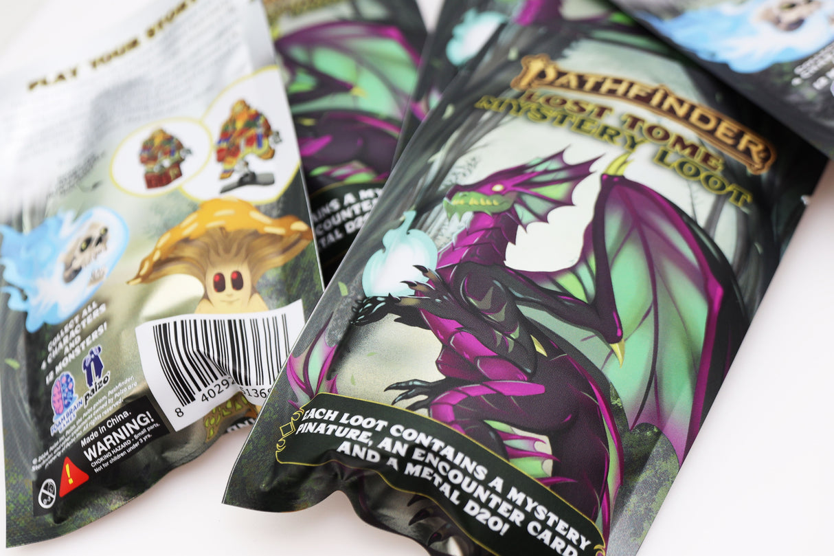 Mystery Loot: Pathfinder Lost Tome Mystery Loot Foam Brain Games
