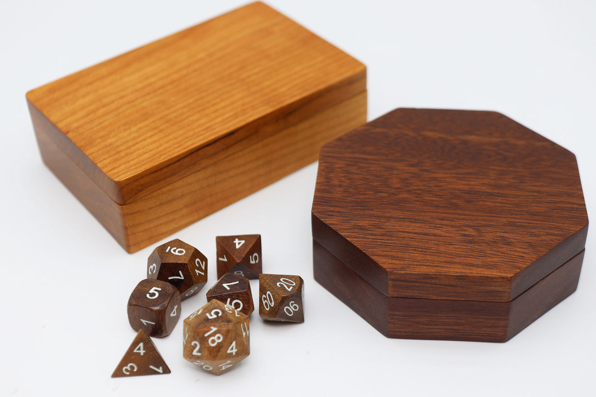 Wooden Dice Box (Random Assortment) Special Collection Foam Brain Games