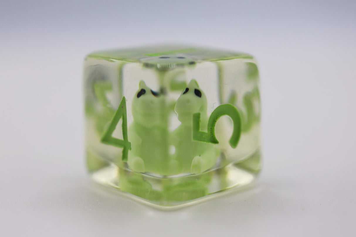 Baby T-Rex RPG Dice Set Plastic Dice Foam Brain Games