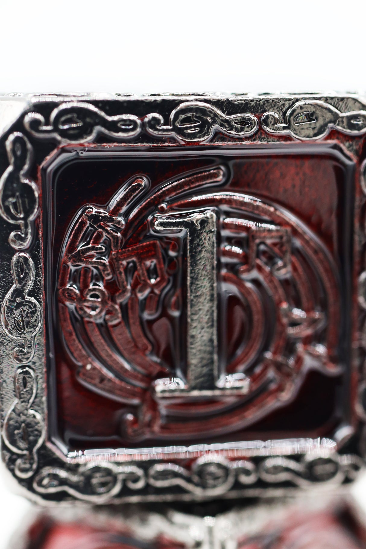 Bardic Song: Mezzo - Metal RPG Dice Set Metal Dice Foam Brain Games