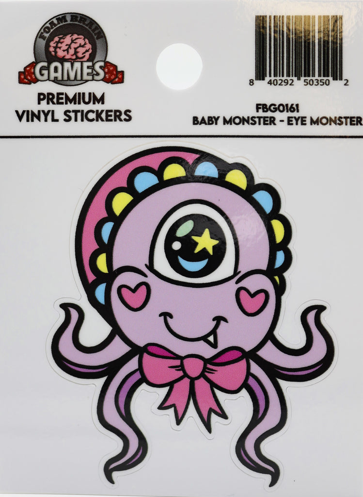 Baby Monster Sticker: Eye Monster Stickers Foam Brain Games