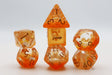 Golden Koi Fish RPG Dice Set Plastic Dice Foam Brain Games