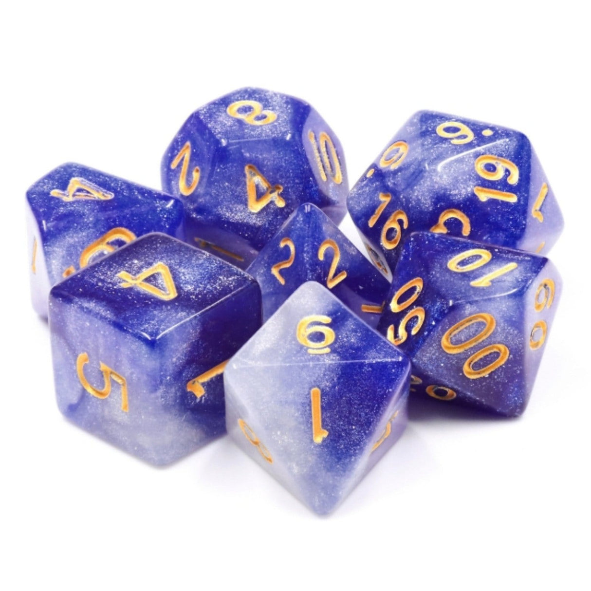 Star Gaze RPG Dice Set Plastic Dice Foam Brain Games