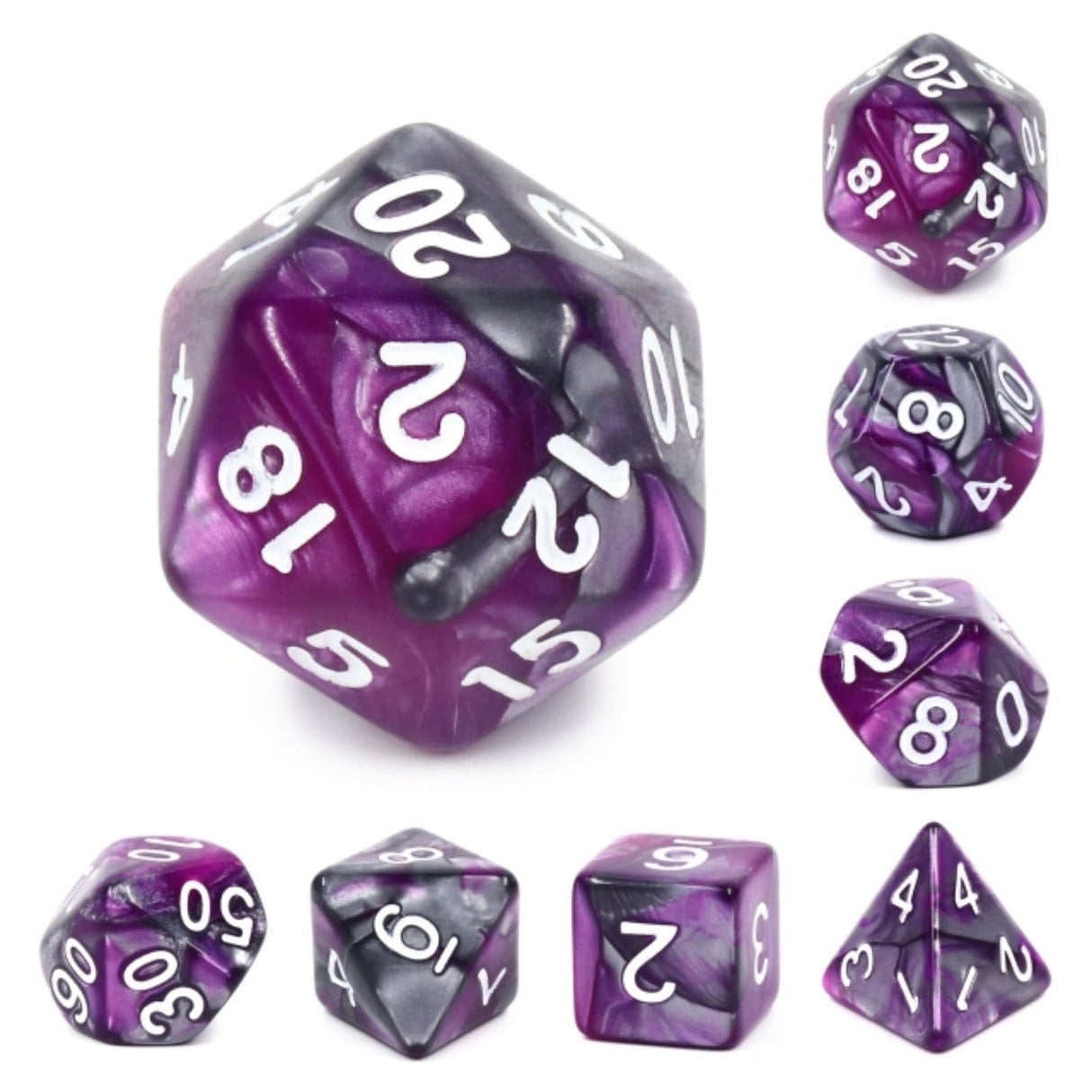 Dark Crystal RPG Dice Set Plastic Dice Foam Brain Games