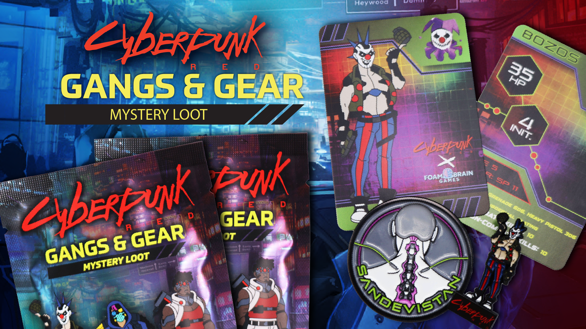 Announcing: Foam Brain x Cyberpunk