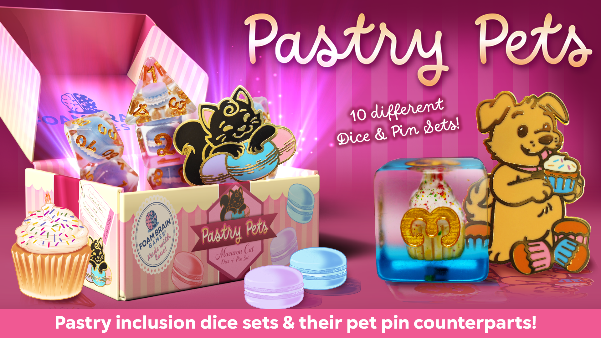 Now available for Late Backing: Pastry Pets