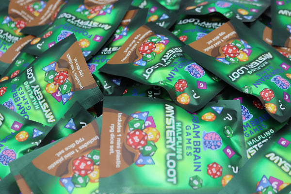 Mystery Loot: Halfling Dice Mystery Loot Foam Brain Games