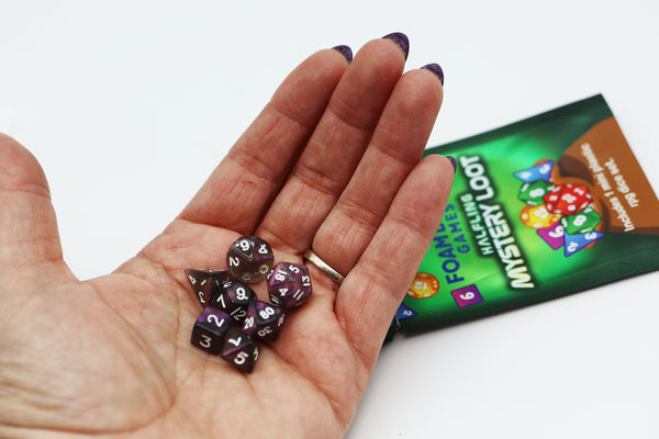 Mystery Loot: Halfling Dice Mystery Loot Foam Brain Games