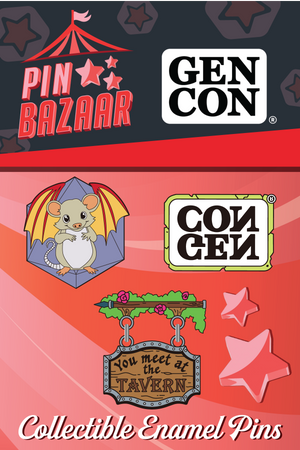 Pin Bazaar: Gen Con 2026 Convention Set