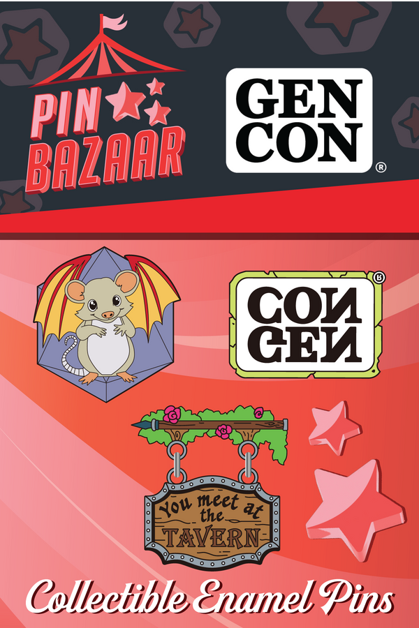 Pin Bazaar: Gen Con 2026 Convention Set