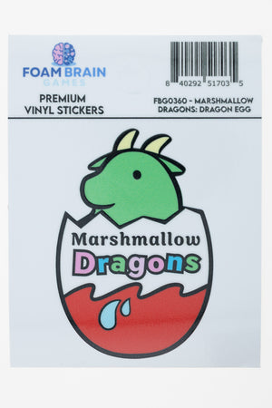 Marshmallow Dragons: Dragon Egg Sticker