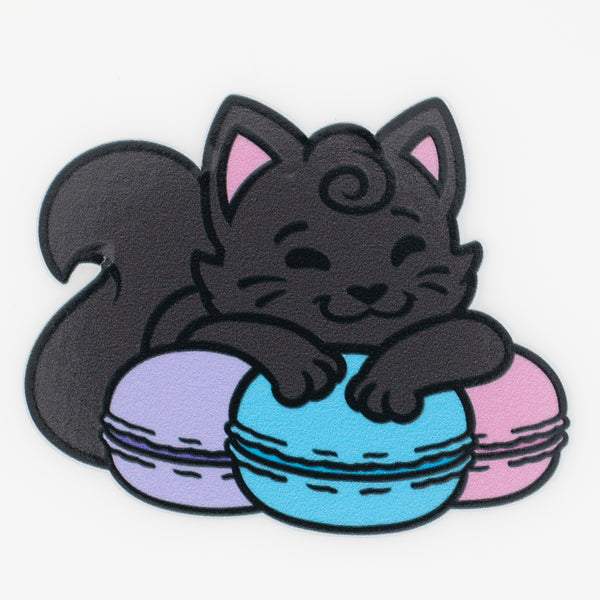 Pastry Pets Sticker: Macaron Cat Stickers Foam Brain Games