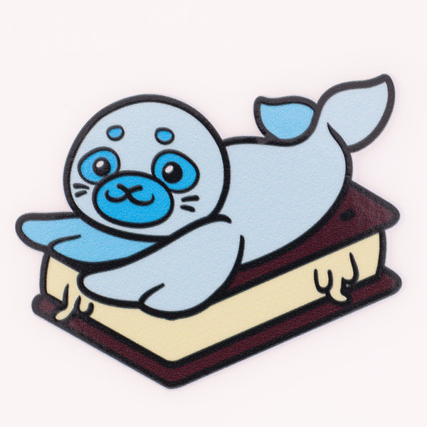 Pastry Pets Sticker: Ice Cream Sandwich Seal Stickers Foam Brain Games