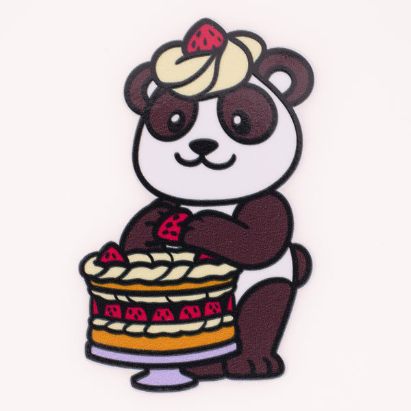 Pastry Pets Sticker: Strawberry Shortcake Panda Stickers Foam Brain Games