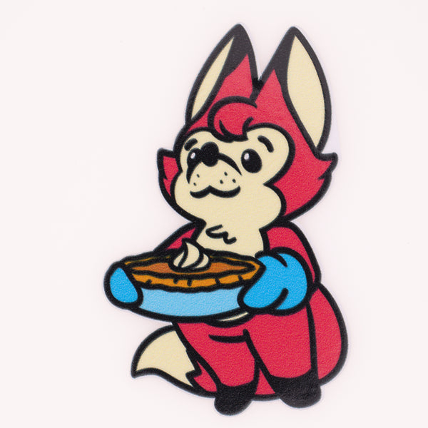 Pastry Pets Sticker: Pumpkin Pie Fox Stickers Foam Brain Games