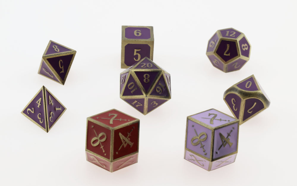 Age of Umbra Limited Edition Metal Dice Set **PREORDER - RELEASES EARLY OCTOBER 2026** Metal Dice Foam Brain Games