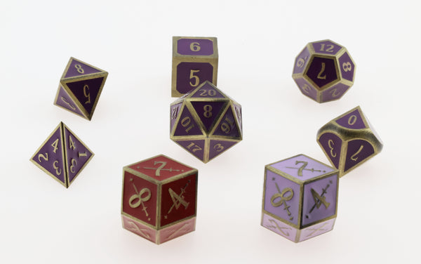 Age of Umbra Limited Edition Metal Dice Set **PREORDER - RELEASES EARLY OCTOBER 2026** Metal Dice Foam Brain Games