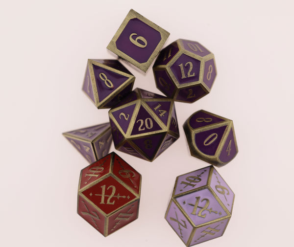 Age of Umbra Limited Edition Metal Dice Set **PREORDER - RELEASES EARLY OCTOBER 2026** Metal Dice Foam Brain Games