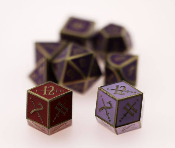 Age of Umbra Limited Edition Metal Dice Set **PREORDER - RELEASES EARLY OCTOBER 2026** Metal Dice Foam Brain Games