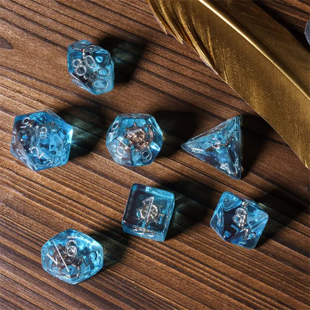 Ancient Mariner RPG Dice Set Plastic Dice Foam Brain Games