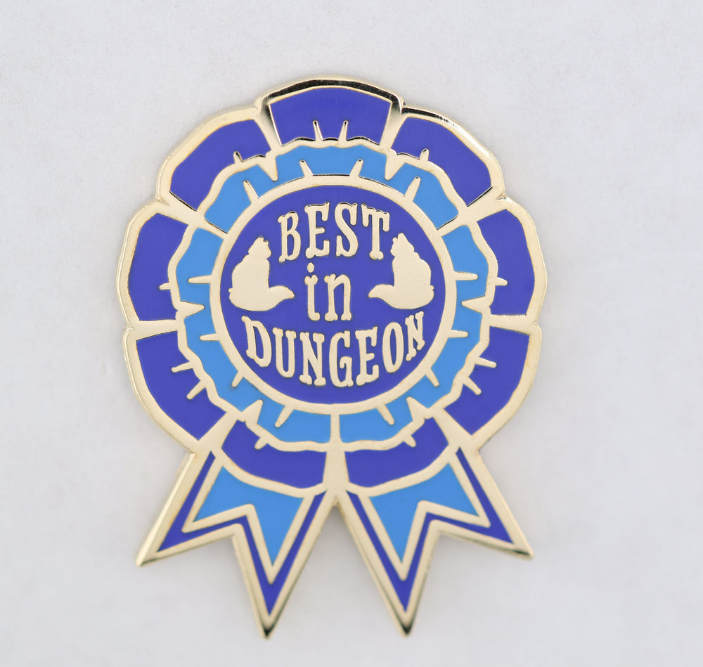 Dungeon Crawler Carl: Best in Dungeon Enamel Pin Enamel Pin Foam Brain Games